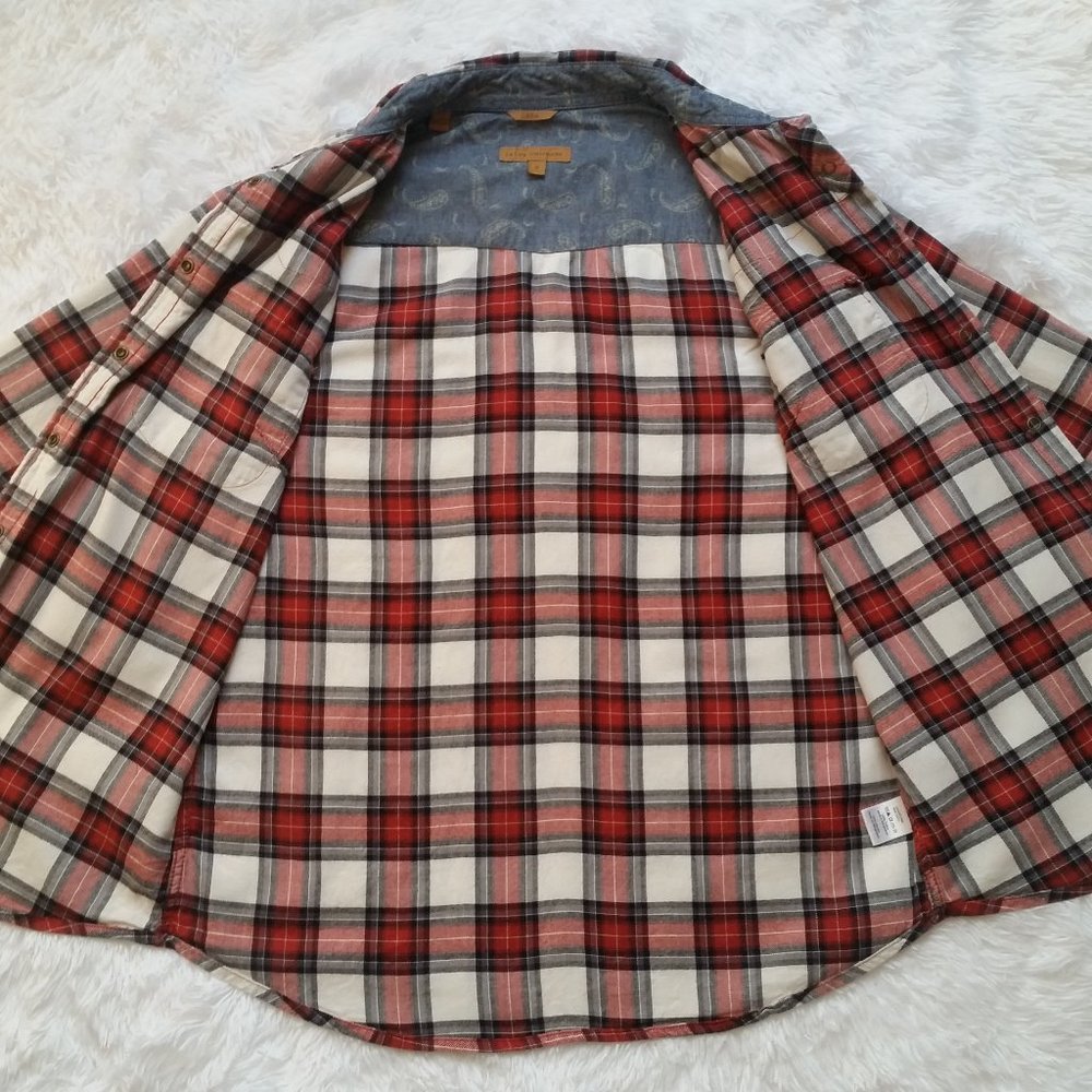 Jachs Girlfriend Red Plaid Shirt - Picture 4 of 8